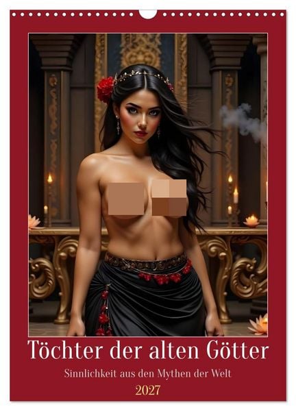 Produktbild: T&ouml;chter der alten G&ouml;tter (Wandkalender 2027 DIN A3 hoch), CALVENDO Monatskalender