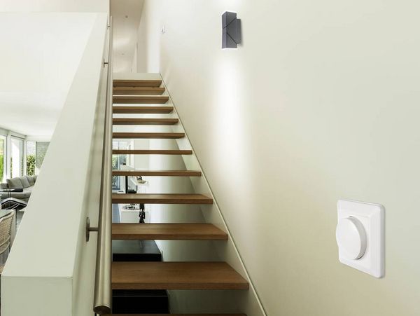 Produktbild: Sygonix SY-4697892 Drehdimmer Geeignet f&uuml;r Leuchtmittel: Halogenlampe, LED-Lampe, Gl&uuml;hlampe