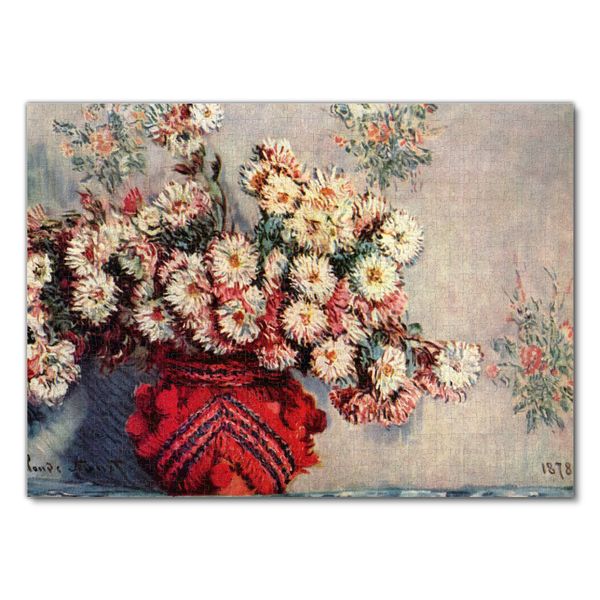 Produktbild: Lais Puzzle Claude Monet - Stilleben mit Chrysanthemen 1000 Teile