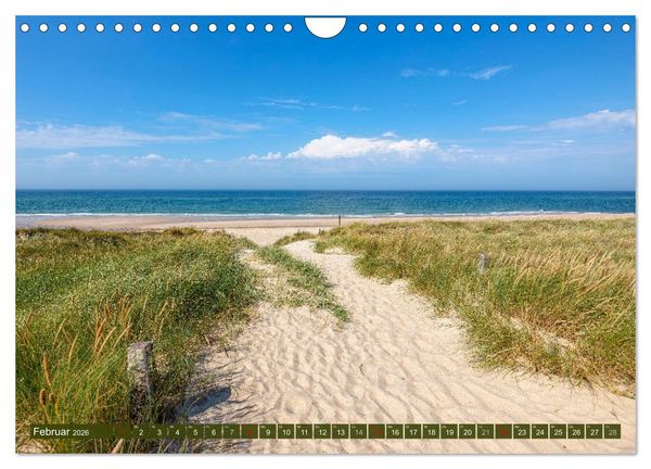 Produktbild: Magisches Sylt. Bezaubernde Landschaft (Wandkalender 2026 DIN A4 quer), CALVENDO Monatskalender