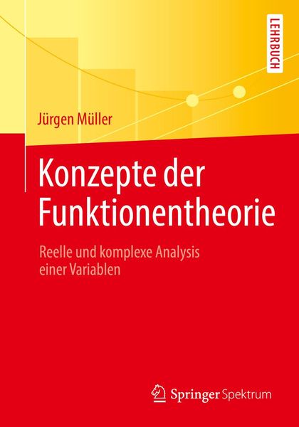 Produktbild: Konzepte der Funktionentheorie