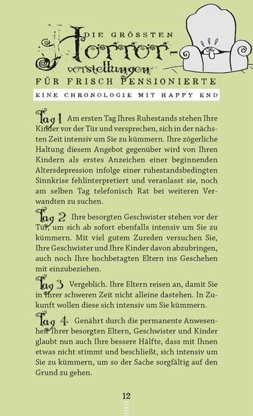 Produktbild: Das böse Buch zum Ruhestand
