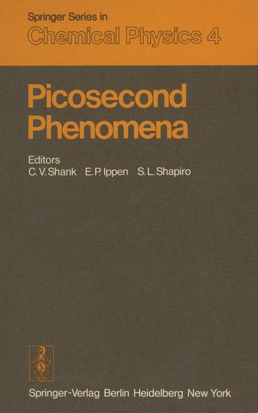 Picosecond Phenomena, Taschenbuch von , Springer Berlin, 9783642671005