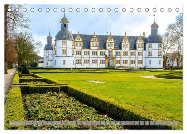 Produktbild: Ein Blick auf Paderborn (Tischkalender 2026 DIN A5 quer), CALVENDO Monatskalender