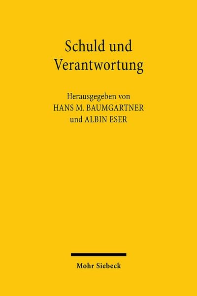 Produktbild: Schuld und Verantwortung