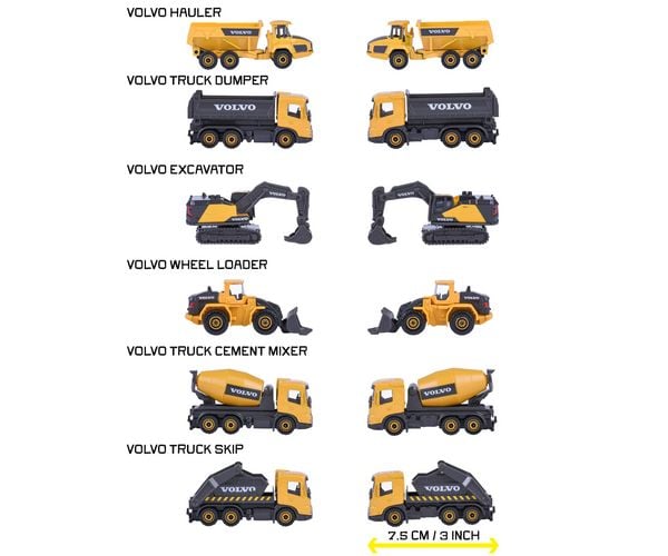 Produktbild: Volvo Construction Premium, 6-sort.