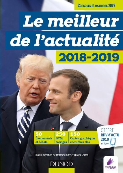 Produktbild: Le meilleur de l'actualit&eacute; 2018-2019 - Concours et examens 2019