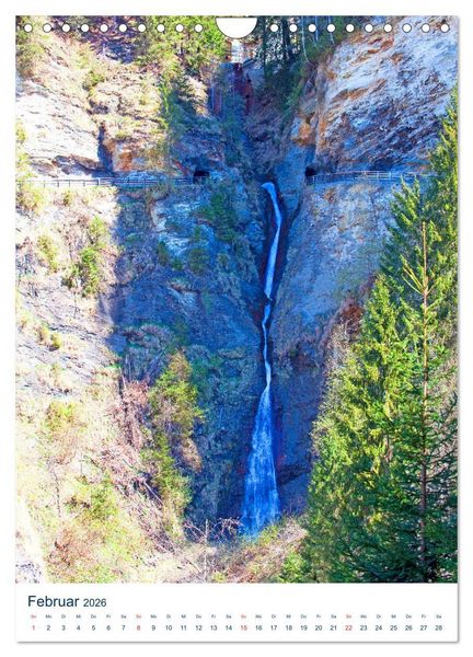 Produktbild: Sch&ouml;ner Wasserfall (Wandkalender 2026 DIN A4 hoch), CALVENDO Monatskalender
