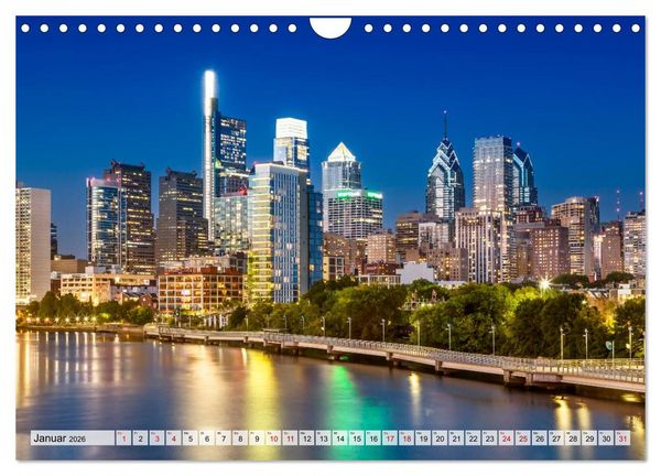 Produktbild: St&auml;dte der USA - Metropolen und Momente (Wandkalender 2026 DIN A4 quer), CALVENDO Monatskalender