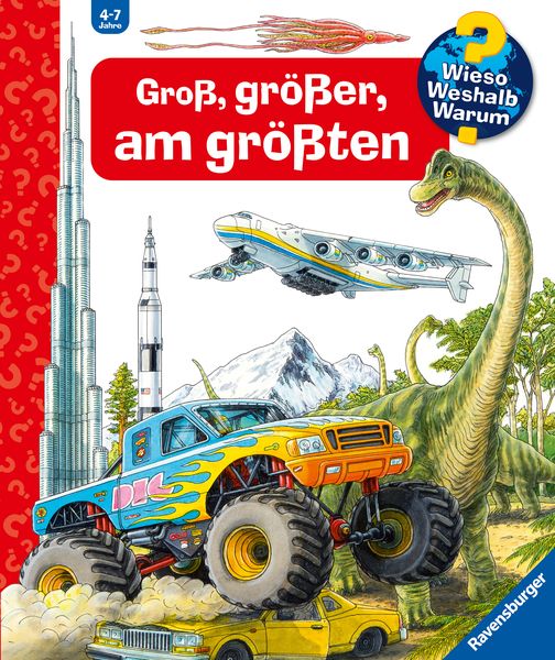 Produktbild: Wieso? Weshalb? Warum? Sonderband - Groß, größer, am größten (Riesenbuch)