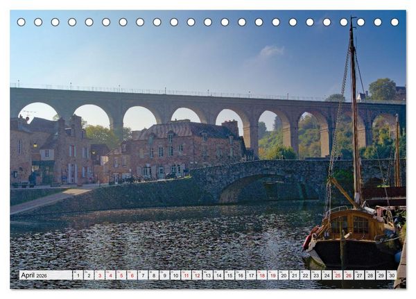 Produktbild: Begeisterung f&uuml;r die Bretagne (Tischkalender 2026 DIN A5 quer), CALVENDO Monatskalender