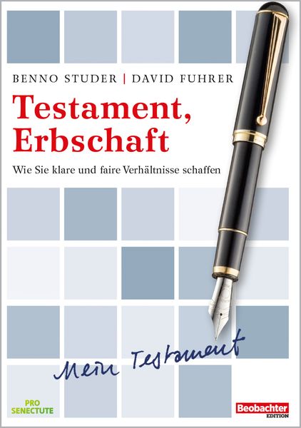 Produktbild: Testament, Erbschaft