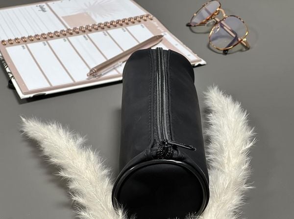 Produktbild: Stylex Faulenzer, schwarz, Veloursoptik