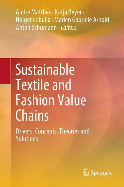 Produktbild: Sustainable Textile and Fashion Value Chains