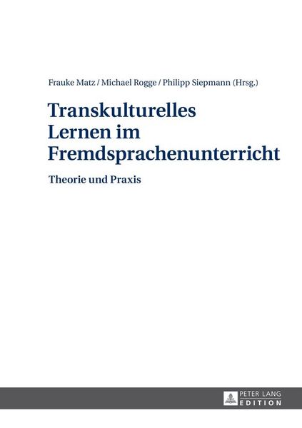 Produktbild: Transkulturelles Lernen im Fremdsprachenunterricht
