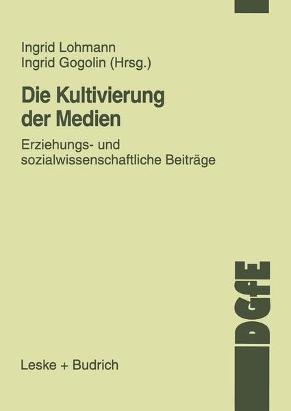 Produktbild: Die Kultivierung der Medien
