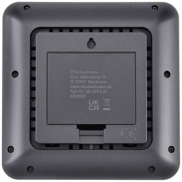 Produktbild: TFA Dostmann KLIMA@HOME 2 Funk-Thermo-/Hygrometer Schwarz 30.3075.01