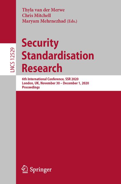Produktbild: Security Standardisation Research