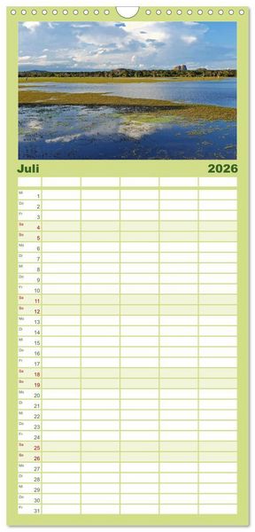 Produktbild: Familienplaner 2026 - Sri Lanka - landschaftliche Vielfalt mit 5 Spalten (Wandkalender, 21 x 45 cm) CALVENDO
