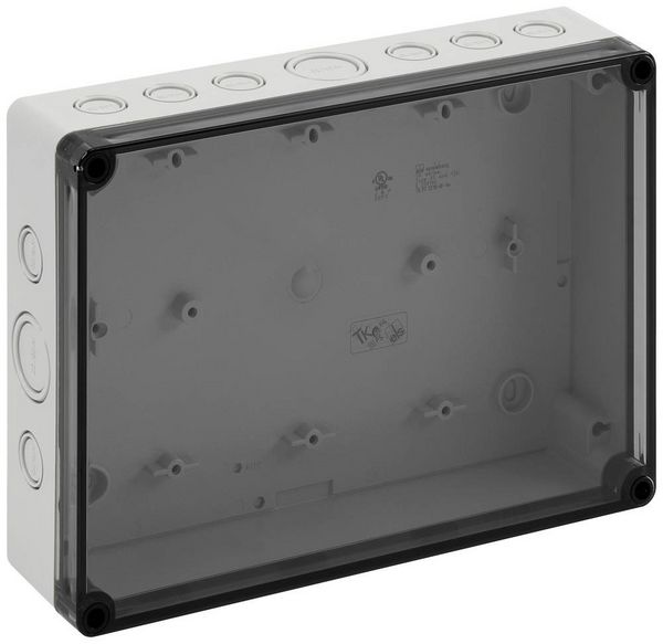 Spelsberg TK PS 2518-6f-tm Installations-Gehäuse 254 x 180 x 63 Polycarbonat, Polystyrol (EPS) Lichtgrau (RAL 7035) 1 St.