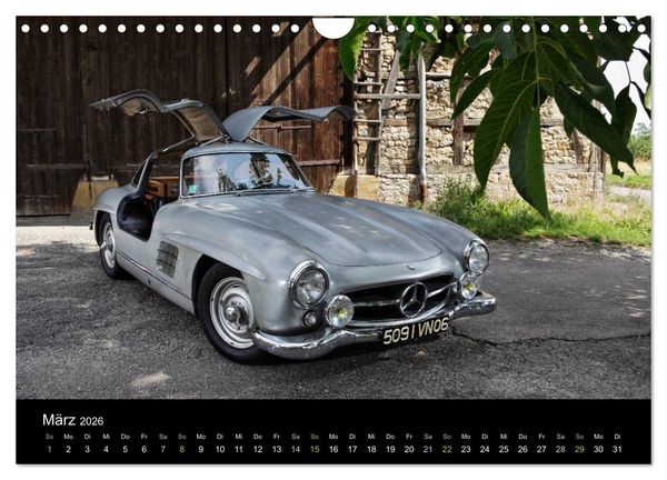 Produktbild: 300 SL Collectors Edition # 1 (Wandkalender 2026 DIN A4 quer), CALVENDO Monatskalender