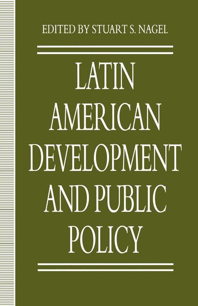 Produktbild: Latin American Development and Public Policy