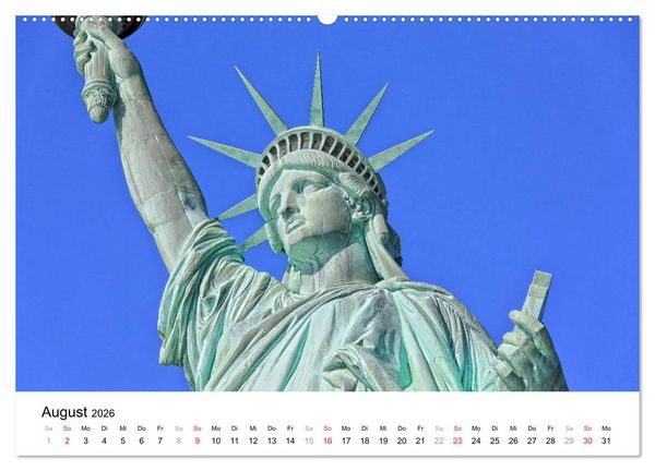Produktbild: New York - New York. Impressionen der Mega-City (Wandkalender 2026 DIN A2 quer), CALVENDO Monatskalender