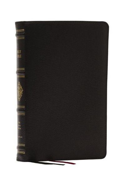 Produktbild: KJV, Personal Size Reference Bible, Sovereign Collection, Black Premium Goatskin Leather, Premier Collection, Comfort Print