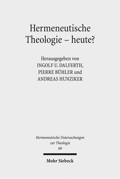 Produktbild: Hermeneutische Theologie - heute?