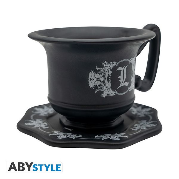 Produktbild: DEATH NOTE - Mug 3D with Saucer - L's Cup