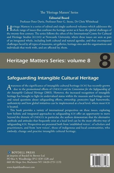 Produktbild: Safeguarding Intangible Cultural Heritage
