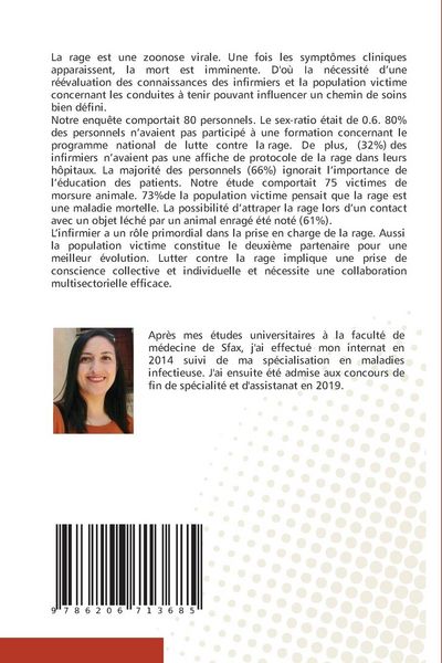 Produktbild: Etude des connaissance &agrave; propos la rage et les mesures de pr&eacute;vention