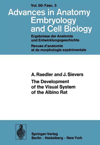 Produktbild: The Development of the Visual System of the Albino Rat