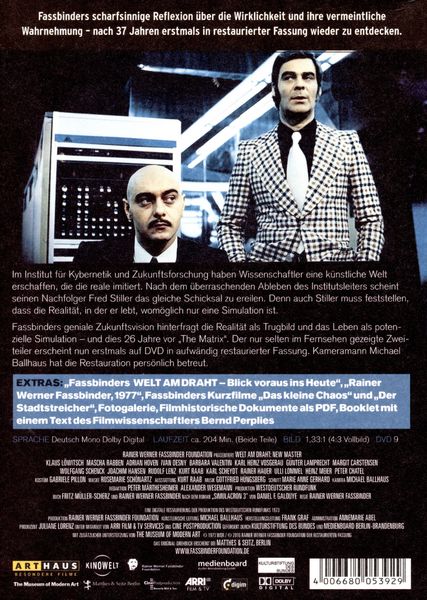 Produktbild: Welt am Draht [2 DVDs]