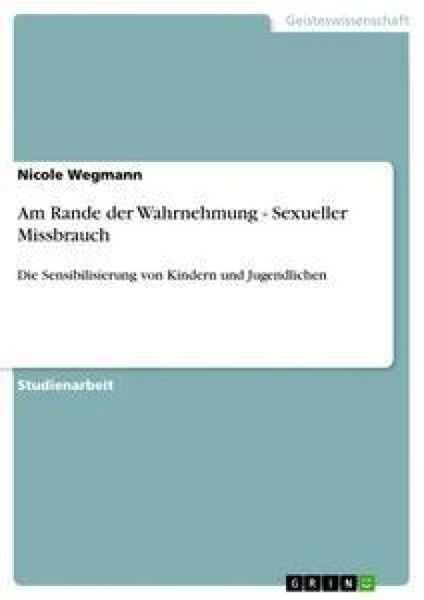 Produktbild: Am Rande der Wahrnehmung - Sexueller Missbrauch