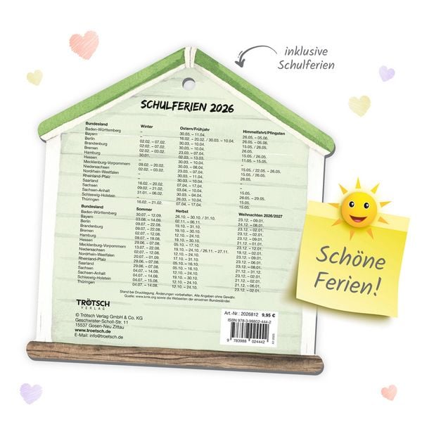 Produktbild: Trötsch Abreißkalender Heimatliebe 2026