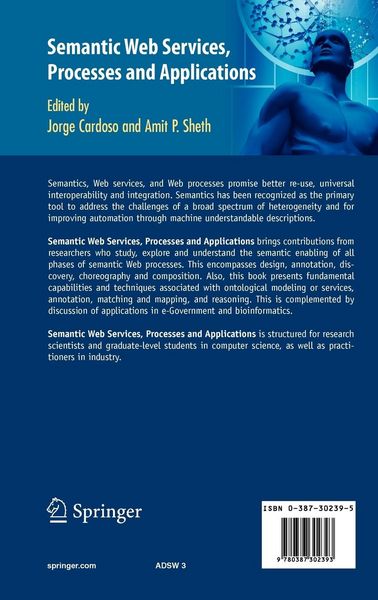 Produktbild: Semantic Web Services, Processes and Applications