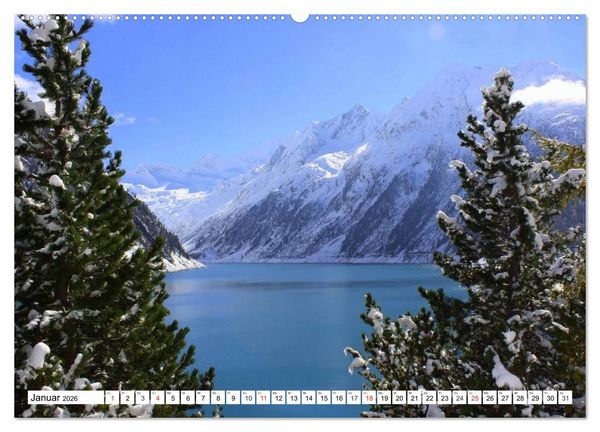 Produktbild: Geliebtes Tirol. Alpiner Zauber in &Ouml;sterreich (Wandkalender 2026 DIN A2 quer), CALVENDO Monatskalender