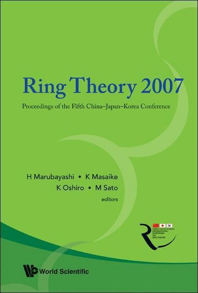 Produktbild: Ring Theory 2007 - Proceedings of the Fifth China-Japan-Korea Conference