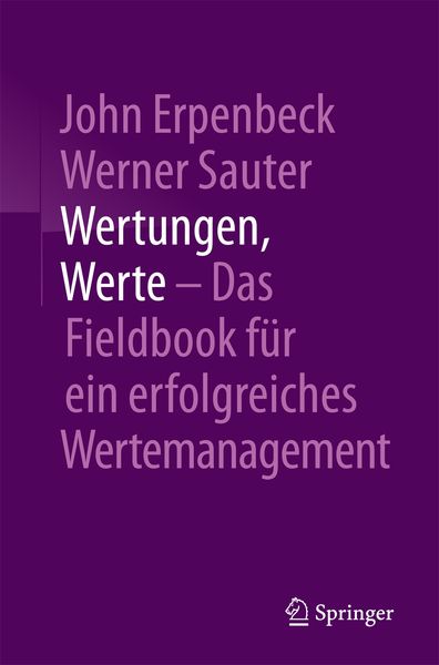 Produktbild: Wertungen, Werte – Das Fieldbook für ein erfolgreiches Wertemanagement