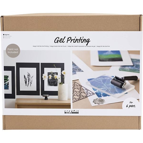 Produktbild: Creativ Company Mega Kreativ Mix Gel-Druck