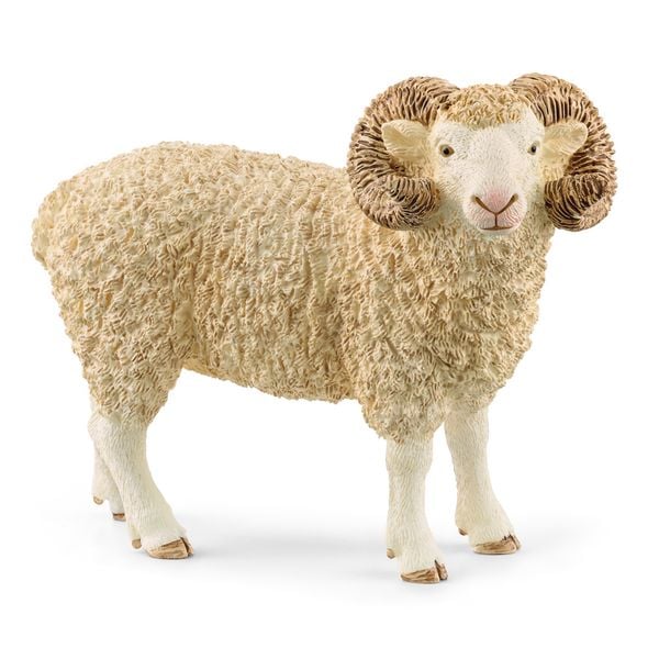 Produktbild: schleich&reg; 13937 - Farm World, Widder, Tierfigur, H&ouml;he: 7,1 cm