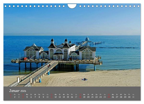 Produktbild: R&uuml;gen &ndash; Insel der Superlative (Wandkalender 2026 DIN A4 quer), CALVENDO Monatskalender