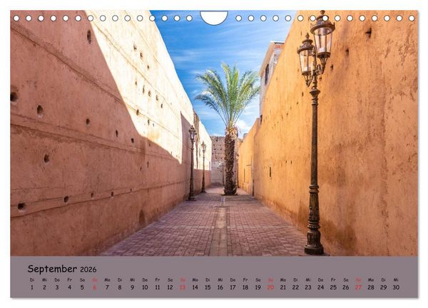 Produktbild: Marrakesch - Eine Stadt wie aus 1001 Nacht (Wandkalender 2026 DIN A4 quer), CALVENDO Monatskalender