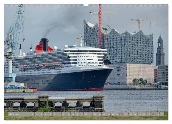 Produktbild: Hamburg Stadt an der Alster und Elbe (Wandkalender 2026 DIN A2 quer), CALVENDO Monatskalender