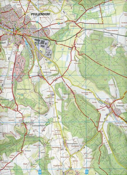 Produktbild: W261 Wanderkarte 1:25 000 Pfullendorf