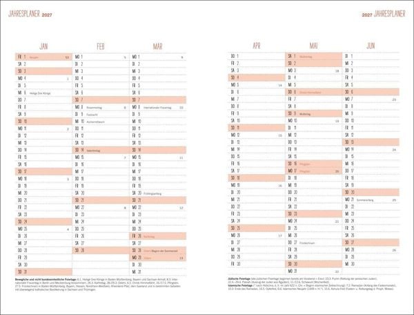 Produktbild: Mama AG Familienplaner Buch A5 2027