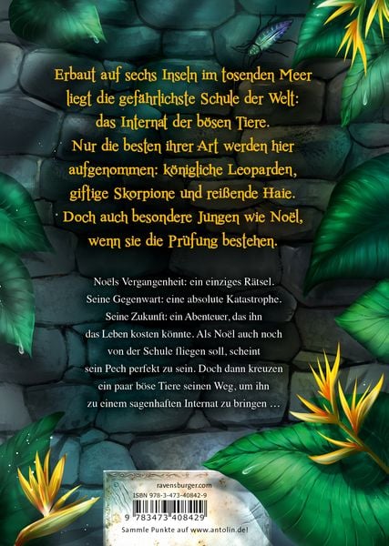 Produktbild: Internat der b&ouml;sen Tiere, Band 1 - Die Pr&uuml;fung