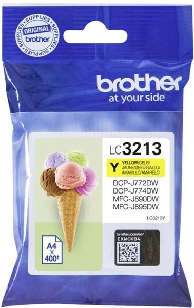 Brother Druckerpatrone LC-3213Y Original Gelb LC3213Y