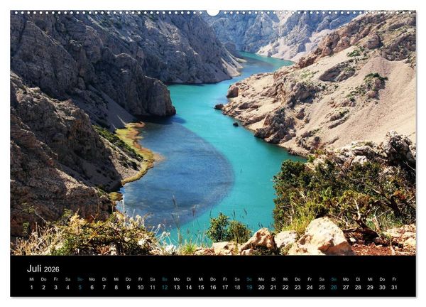 Produktbild: Kroatien (hochwertiger Premium Wandkalender 2026 DIN A2 quer), Kunstdruck in Hochglanz